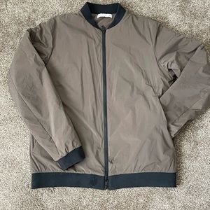 Hill City Olive Bomber Jacket Size:M